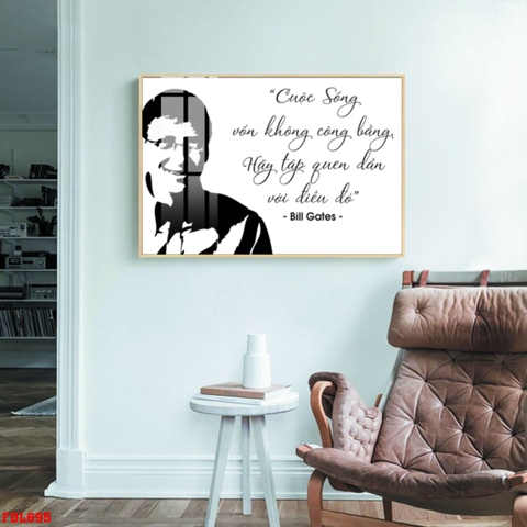 Tranh treo tường đơn dọc động lực tiếng việt (tỷ lệ 2:3) -2