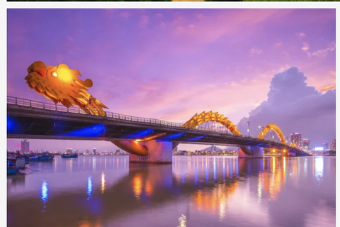 Tranh treo tường Việt Nam- cầu Rồng Đà Nẵng (tỷ lệ 2:3) -1