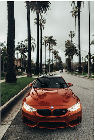 SC235-Tranh Đơn Dọc Treo Tường Tráng Gương / Canvas Cao Cấp Siêu Xe Oto Super Car Lamborghini Aston Martin Mac Lauren Porches Audi