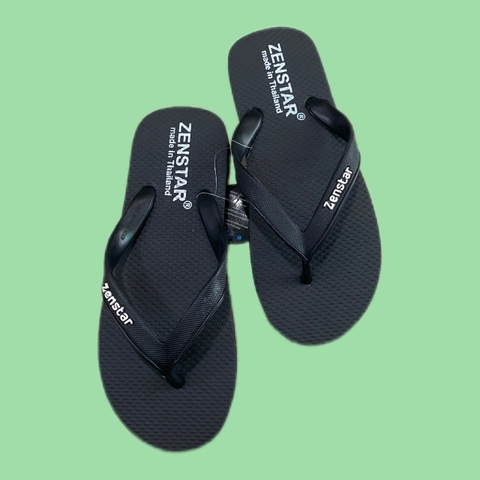 dép zenstar đen trơn