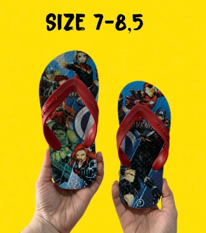 dép Thái trẻ em siêu anh hùng