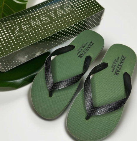 DÉP ZENSTAR XANH RÊU QUAI ĐEN