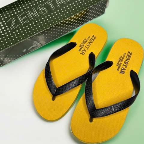 DÉP ZENSTAR VÀNG QUAI ĐEN