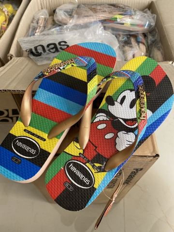 dép havaianas Micky sọc