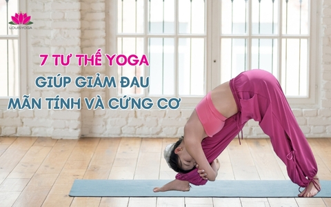 7 tư thế yoga giúp giảm đau mãn tính và cứng cơ