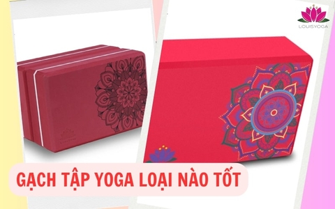 Gạch tập Yoga loại nào tốt? Tư vấn theo nhu cầu tập luyện