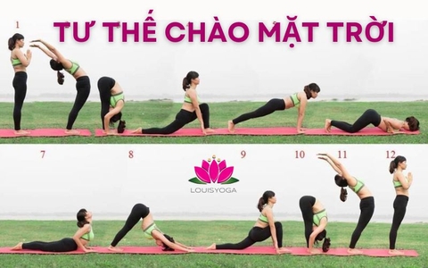 Tư thế chào mặt trời trong Yoga: Tác dụng và - cách thực hiện chuẩn nhất