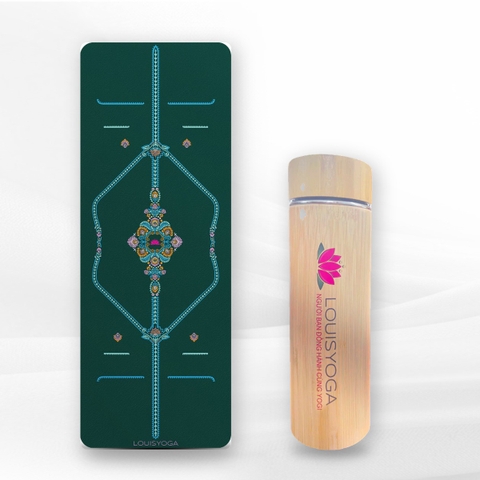 Combo Thảm Yoga F23 và Bình giữ nhiệt dành cho người tập chuyên nghiệp