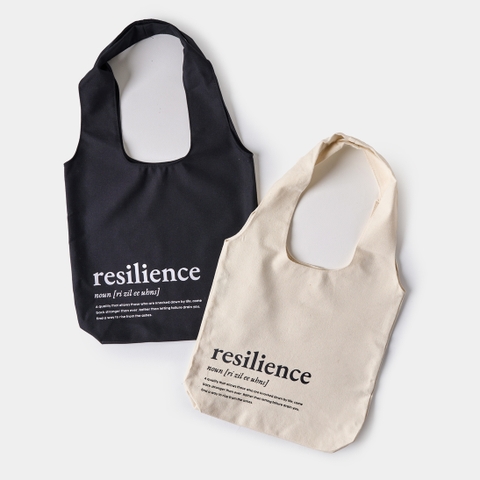 Túi Tote Túi xách vải Canvas Resilience Unisex Second Sunday SA06
