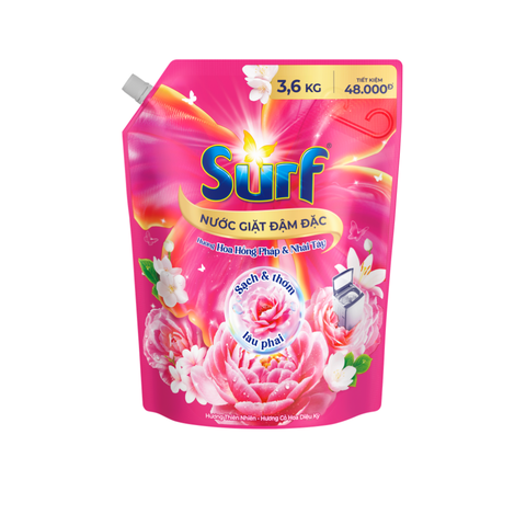 SURF NG Hương hoa cỏ diệu kì Hồng Pháp & Nhài Tây 3.6kg/túi
