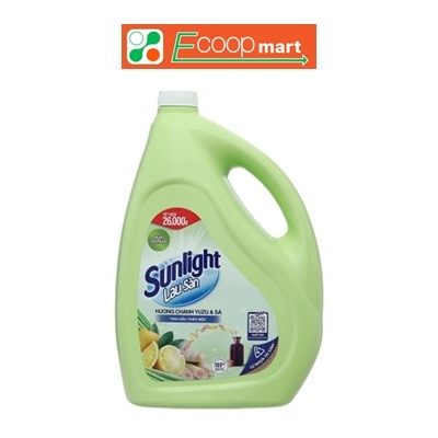 Nước lau sàn Sunlight Sả Chanh 3.6kg