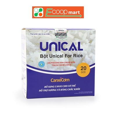 Bột Unical For Rice - hộp 20 gói