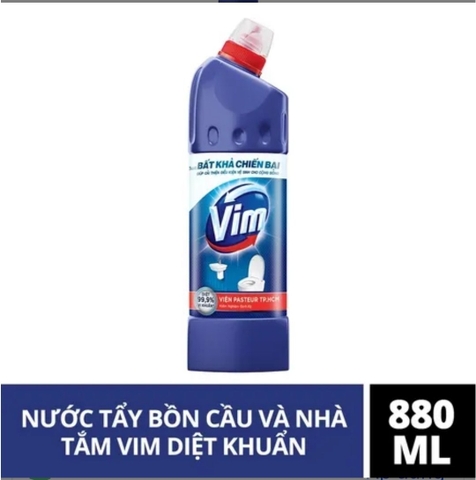 Vim Tẩy bồn cầu và nhà tắm 880ml