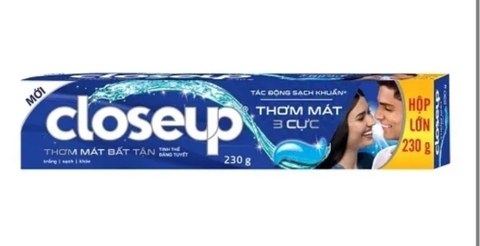 CLOSEUP KĐR Tinh Thể Băng Tuyết  230g