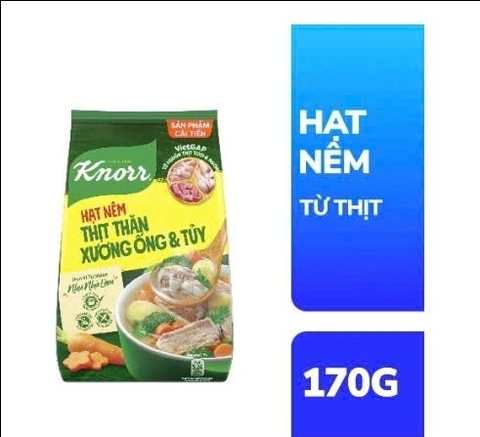 Hạt Nêm Knorr từ Thịt gói 170g