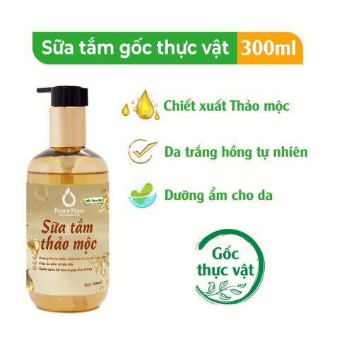 Sữa Tắm Thảo Mộc Peace Mass 300ml