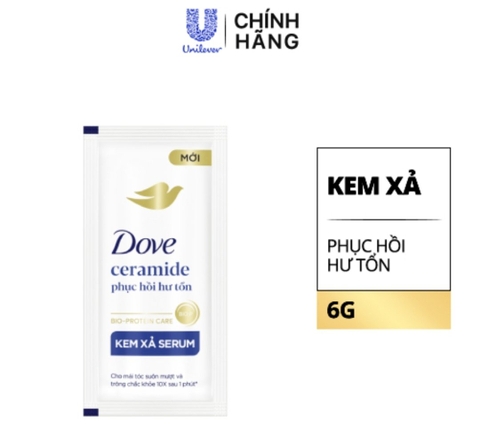 DOVE Kem xả Phục hồi hư tổn 6gx10