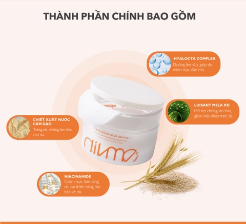 Ampould pad Tinh chất dưỡng ẩm làm trắng sáng da Divme 70pads/180ml (Màu cam)
