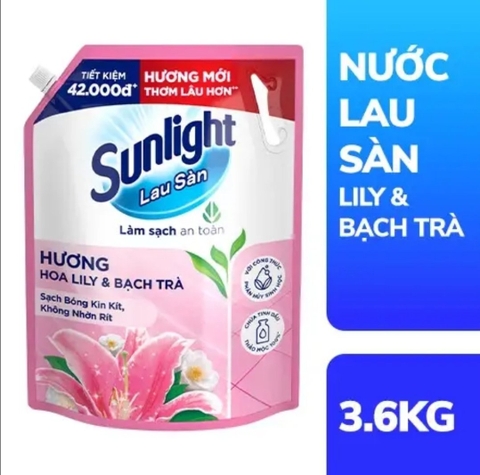 SUNLIGHT NLS TD Thảo Mộc Hương Lily & Bạch Trà 3.6kg