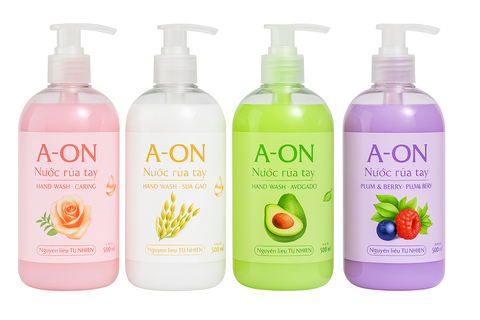 Nước rửa tay 4 mùi A-ON