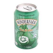 Trà bí đao Wonderfarm - lon 310ml