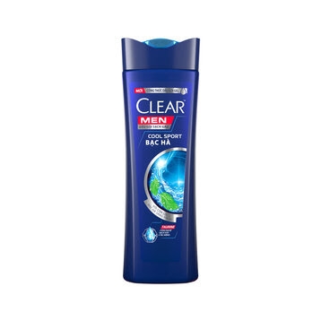 Dầu gội CLEAR MEN BẠC HÀ chai 340g
