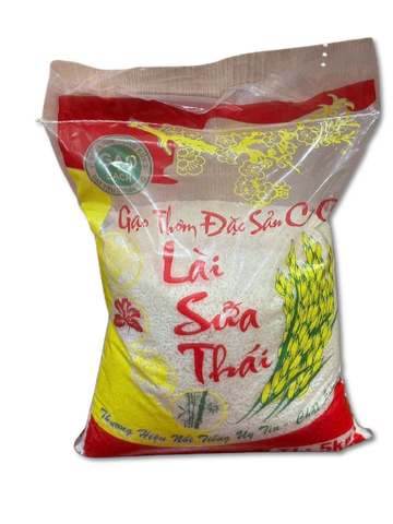 Gạo thơm (lài sữa) túi 5kg