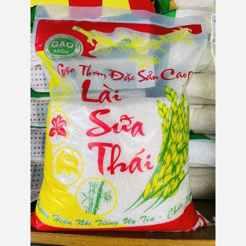 Gạo thơm (lài sữa) túi 5kg