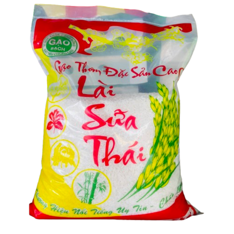 Gạo thơm (lài sữa) túi 5kg