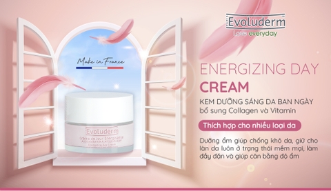 Kem dưỡng ban ngày thiên nhiên thuần chay Evoluderm trắng sáng mịn da Evoluderm 50ml
