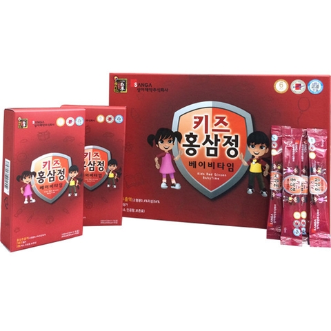Nước Hồng Sâm Baby Hàn Quốc (dành cho trẻ em) hộp 30 gói 15ml