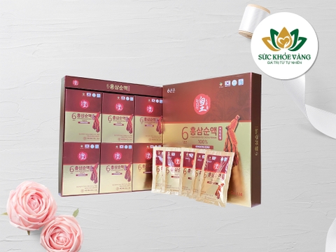 Tinh chất Hồng sâm 100% hộp 5 gói x 30ML