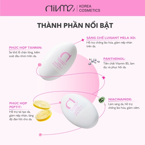 Kem chống nắng SPF50+ PA++++ Divme 50ml