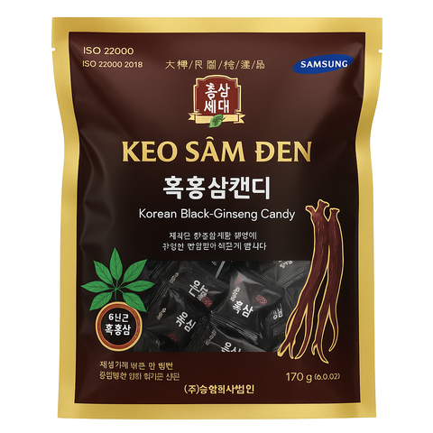 Kẹo hắc sâm 170gr