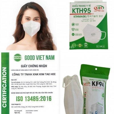 Khẩu trang y tế KF95 Kim Tae Hee 1 hộp 10 cái