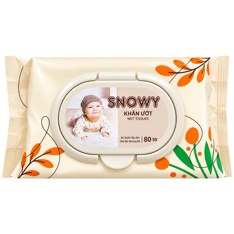 Khăn ướt BABY SNOWY 60 miếng