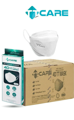 Khẩu trang Y Tế CARE 4D TT MASK hộp/10 cái