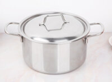 Nồi inox 1 đáy + nắp inox