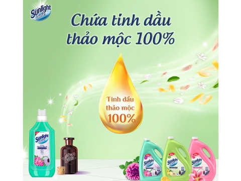 Nước lau sàn Sunlight Sả Chanh 3.6kg