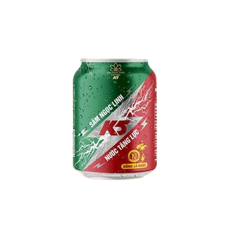 Nước tăng lực Sâm ngọc linh K5 - lon 250ml
