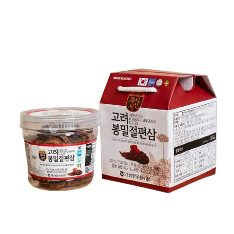 Sâm Lát Tẩm Mật Ong Hủ Nhựa NongHyup Kaesong - Hũ 200g