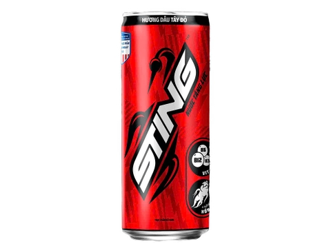 Sting Dâu Tây Đỏ lon 320mlx24