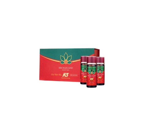 Dịch chiết Sâm Ngọc Linh K5 - 50ml - 10 chai/ hộp