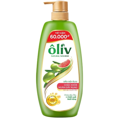 Dầu gội Ôliv Chắc khỏe ngăn gãy rụng/Chắc khỏe bồng bềnh chai 1L
