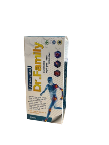 Xịt xương khớp DR.FAMILY VIP chai 100ML