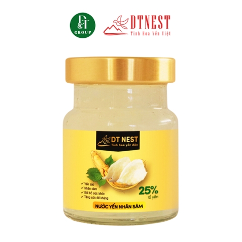 Yến chưng nhân sâm Trường An nest hũ 70ML