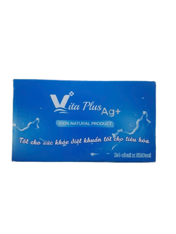 Nước Từ trường Ion-bạc Vita Plus Ag+ Thùng 24 chai 550ML
