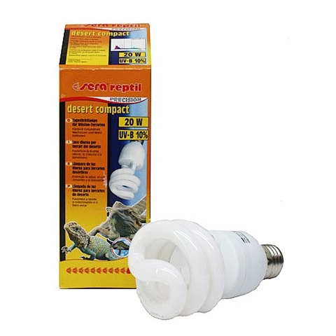 Đèn - Sera Reptil Desert Compact ( 20W - 10% UVB )