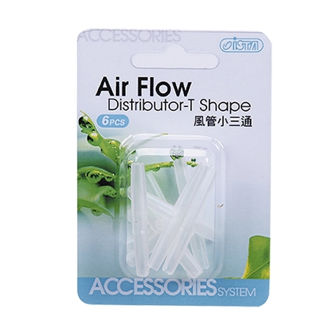 Đầu chia 2 Oxy  bằng nhựa - Ista Air Flow Distributor T Shape - 6 pcs