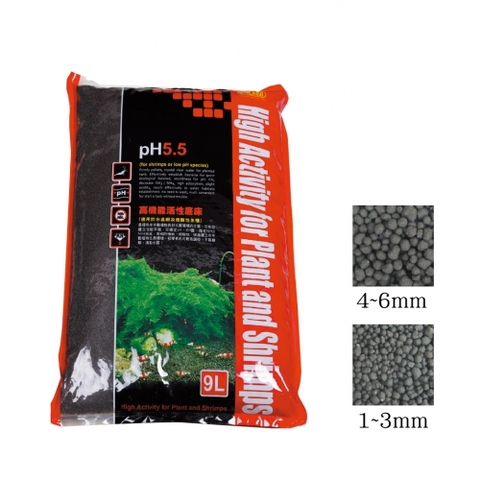 Nền thủy sinh chuyên Tép pH 5.5 - Ista Shrimp Soil - pH 5.5